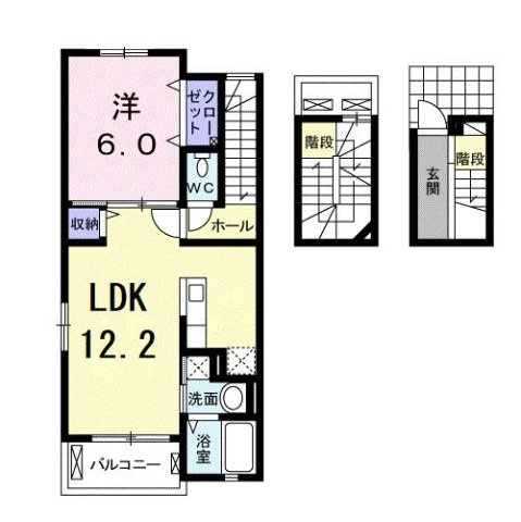 ベルポストⅢの間取り