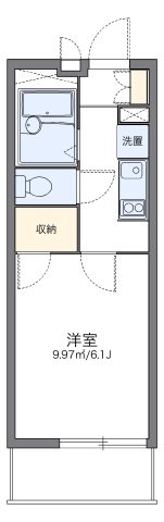 レオパレスサンヴィレッジ２０の間取り
