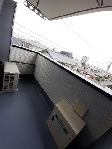 セレーノ元総社のバルコニー