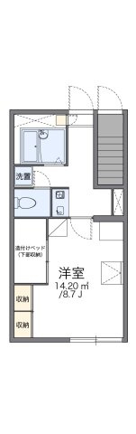 レオパレスコンフォート・Ｎの間取り