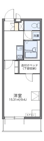 レオパレスコスモＭＫの間取り