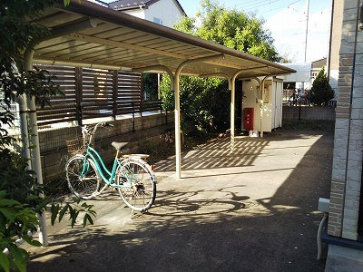 レオパレスサンクレール　柏Ｂのその他|屋根付き駐輪場完備
