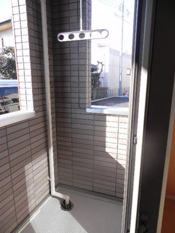 プランドール　弐番館のバルコニー