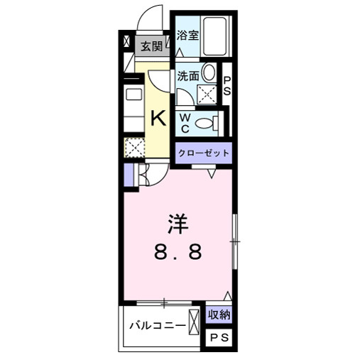 Ｋ・ＳガーデンⅢの間取り