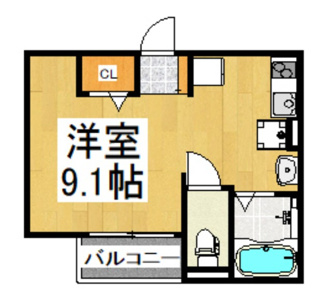 【間取り】 | ｆｌａｐ秋津 | 間取りです。