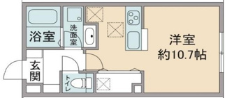 【間取り】 | ラシーネ東中野 | 間取りです。