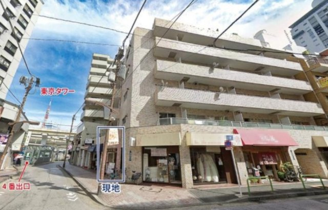港区麻布十番２丁目の店舗の外観