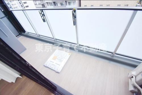 クレストコート本郷三丁目のバルコニー