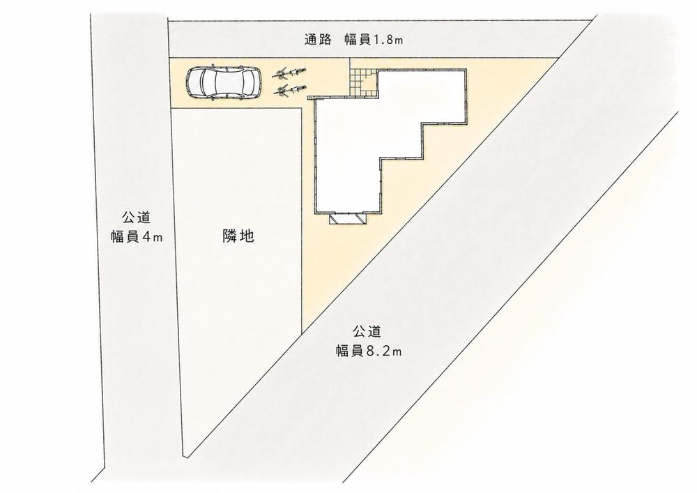 小平市回田町８期の区画図