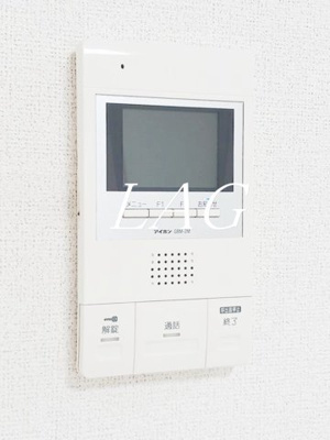 【セキュリティ】 | ウイステリア関口 | モニター付きインターフォンです。
