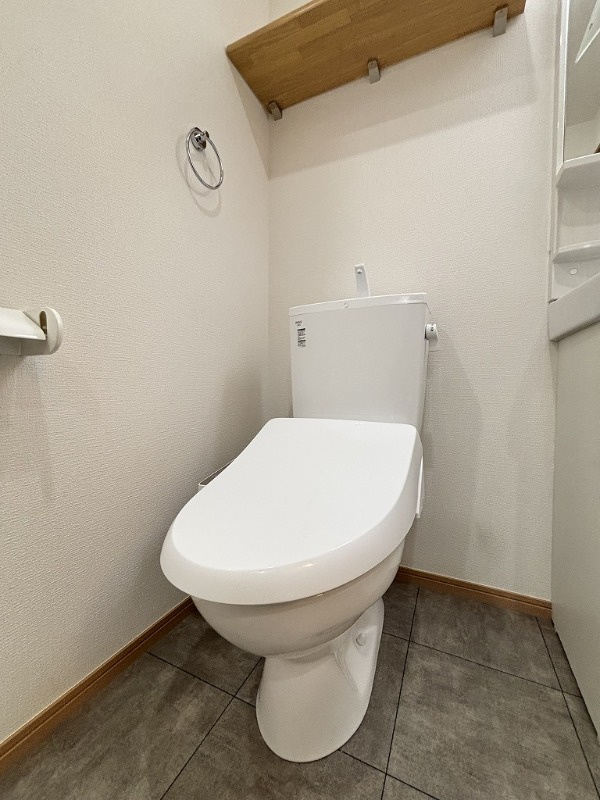 B.のトイレ|トイレもきれいです