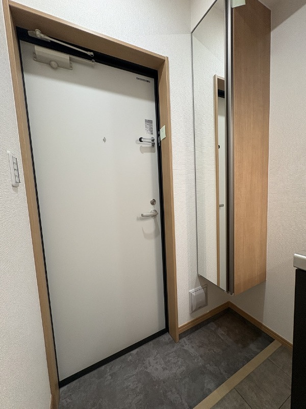 B.の玄関|明るい玄関です