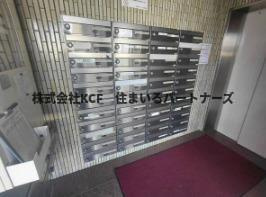 久留米パインハイツのエントランス