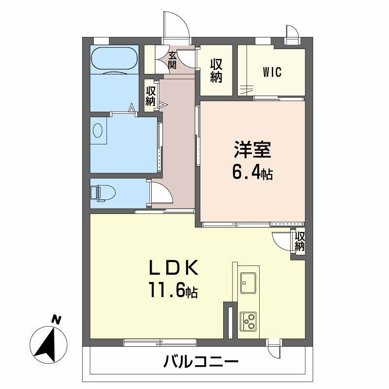 ヴィアソーレ妻鳥の間取り