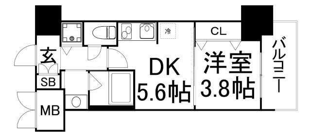 【間取り】 | ラクラス本町東