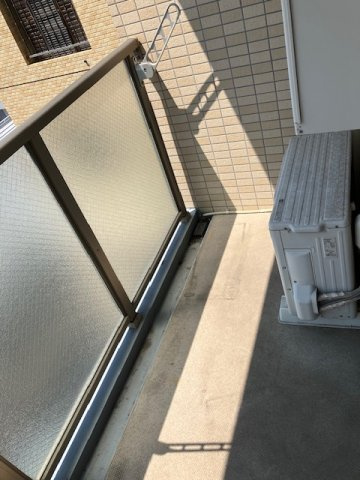 クレイシア蔵前のバルコニー