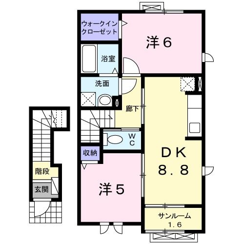 Ｍａｐｌｅの間取り