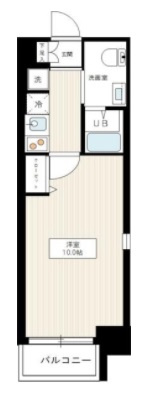 ミルーナヒルズ蔵前グロースの間取り