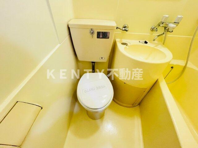 【トイレ】 | ヤングハイツ池上 | シンプルで使いやすいトイレです