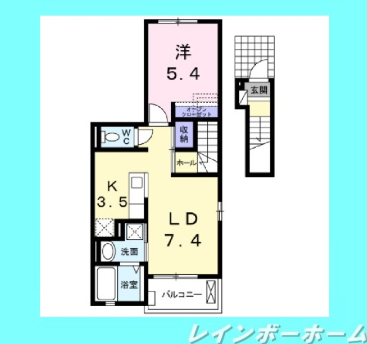 【仲介手数料：50％OFF】対象物件！の間取り
