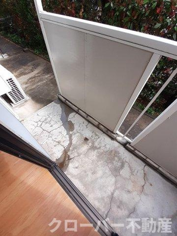 イースト丸亀　Ｃのバルコニー