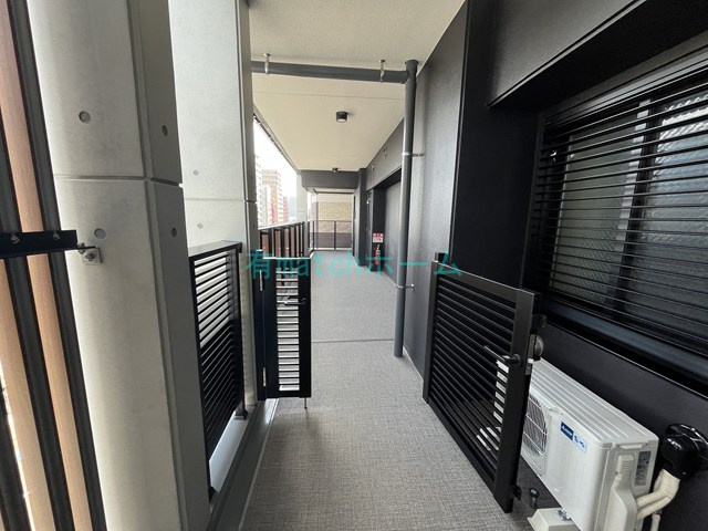 S-RESIDENCE谷町六丁目aloのバルコニー