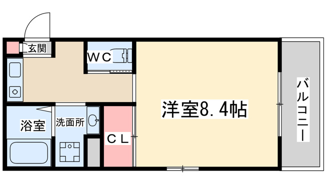 【間取り】 | ビガーポリス101扇町
