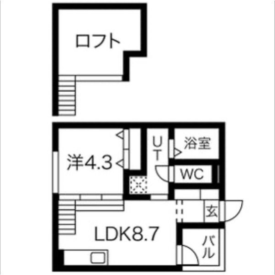 【間取り】 | ソフィア名西