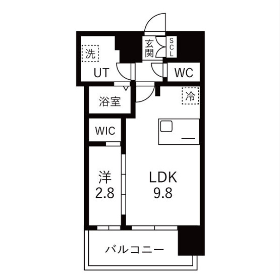 【間取り】 | メイクスアート新栄Ⅲ