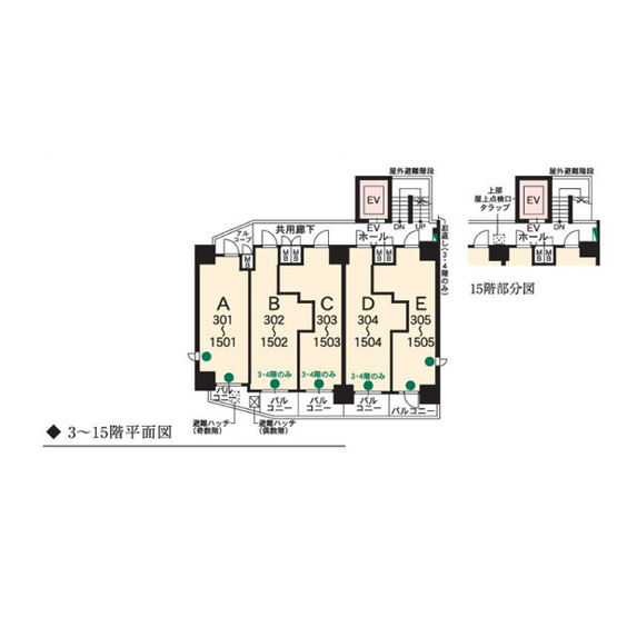 【区画図】 | エステムコート名古屋千種グレイス