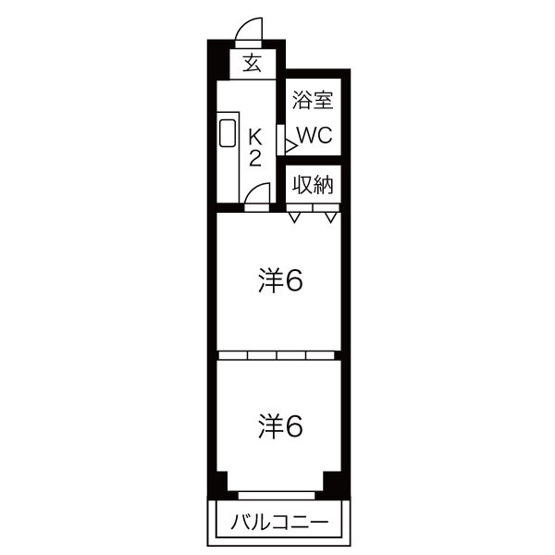 【間取り】 | 桜マンション