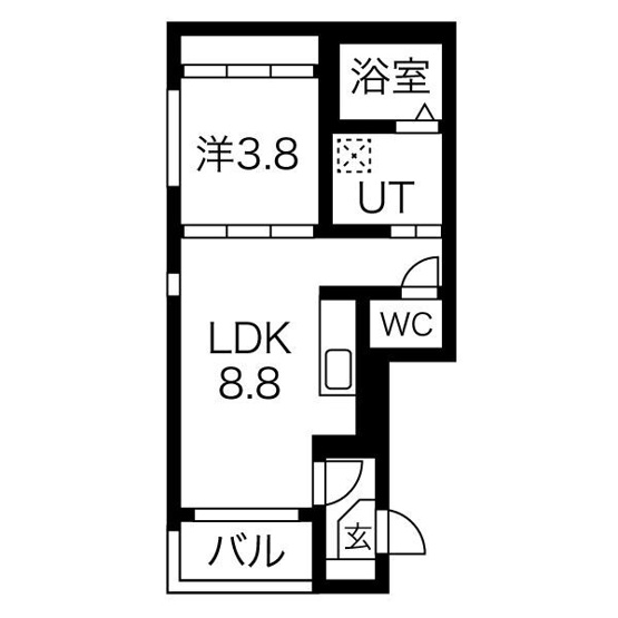 【間取り】 | ル・ケレス八番町