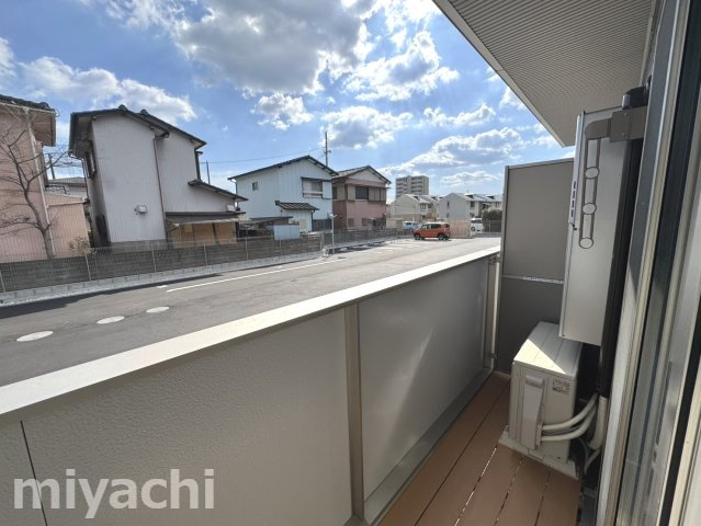 オリエンタルコート南田宮のバルコニー