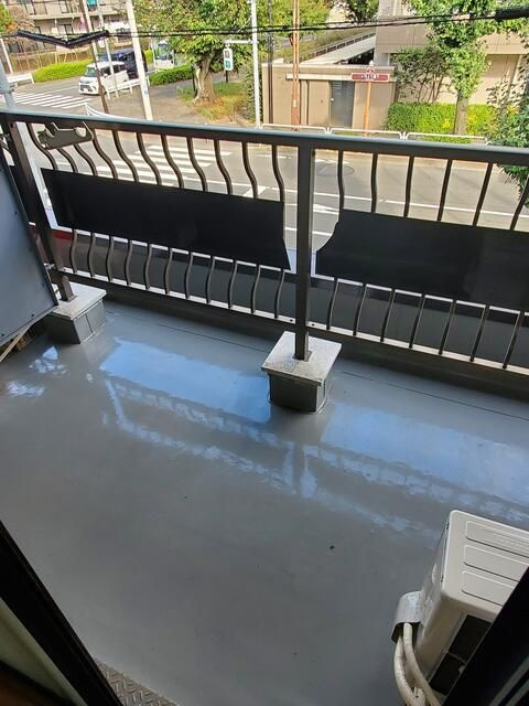 カーサプラタのバルコニー