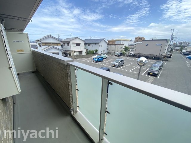 カルチェAsukaのバルコニー