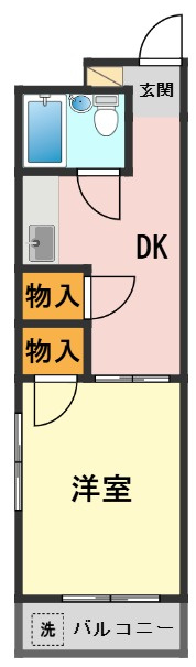 パークサイド柴又の間取り
