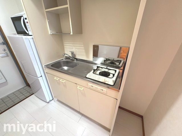 シングルスのキッチン
