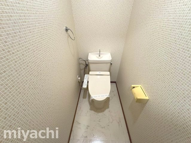 シングルスのトイレ