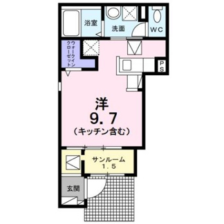 【間取り】 | コンフォール　Ｂ