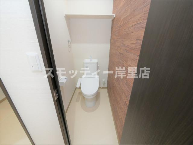フジパレス我孫子前Ⅱ番館のトイレ