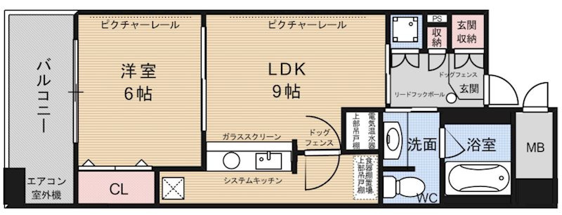 カトルセゾンの間取り