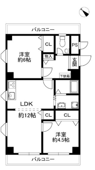 SHALOM HIRANOの間取り