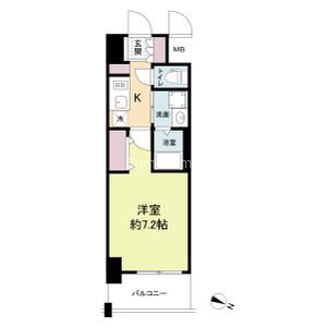 Metrosa京町堀の間取り