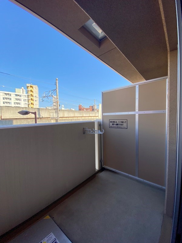 フレイランスNAMBA PLACEのバルコニー