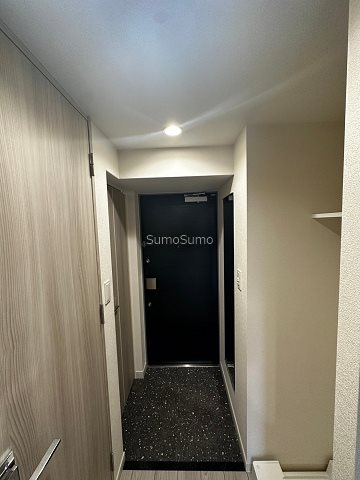 プレサンス大国町ラヴエニールの玄関