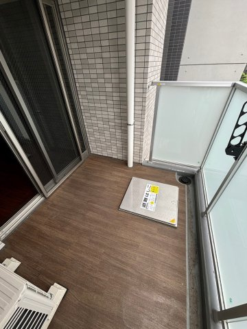 レオングラン本町橋のバルコニー