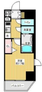 ラピーヌ南堀江レジデンスの間取り