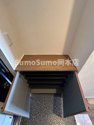 グランドライフ青木の収納|こまごまとしたものを収納できそうですね