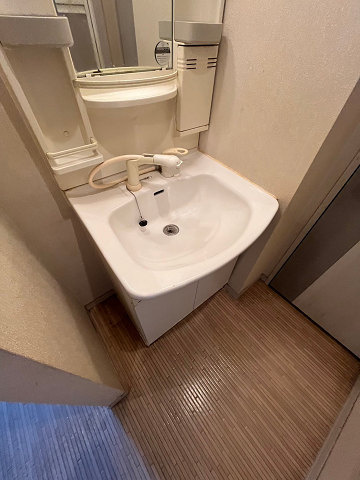 メゾン加島の洗面所|使いやすい洗面所です