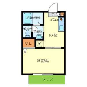 メゾン加島の間取り